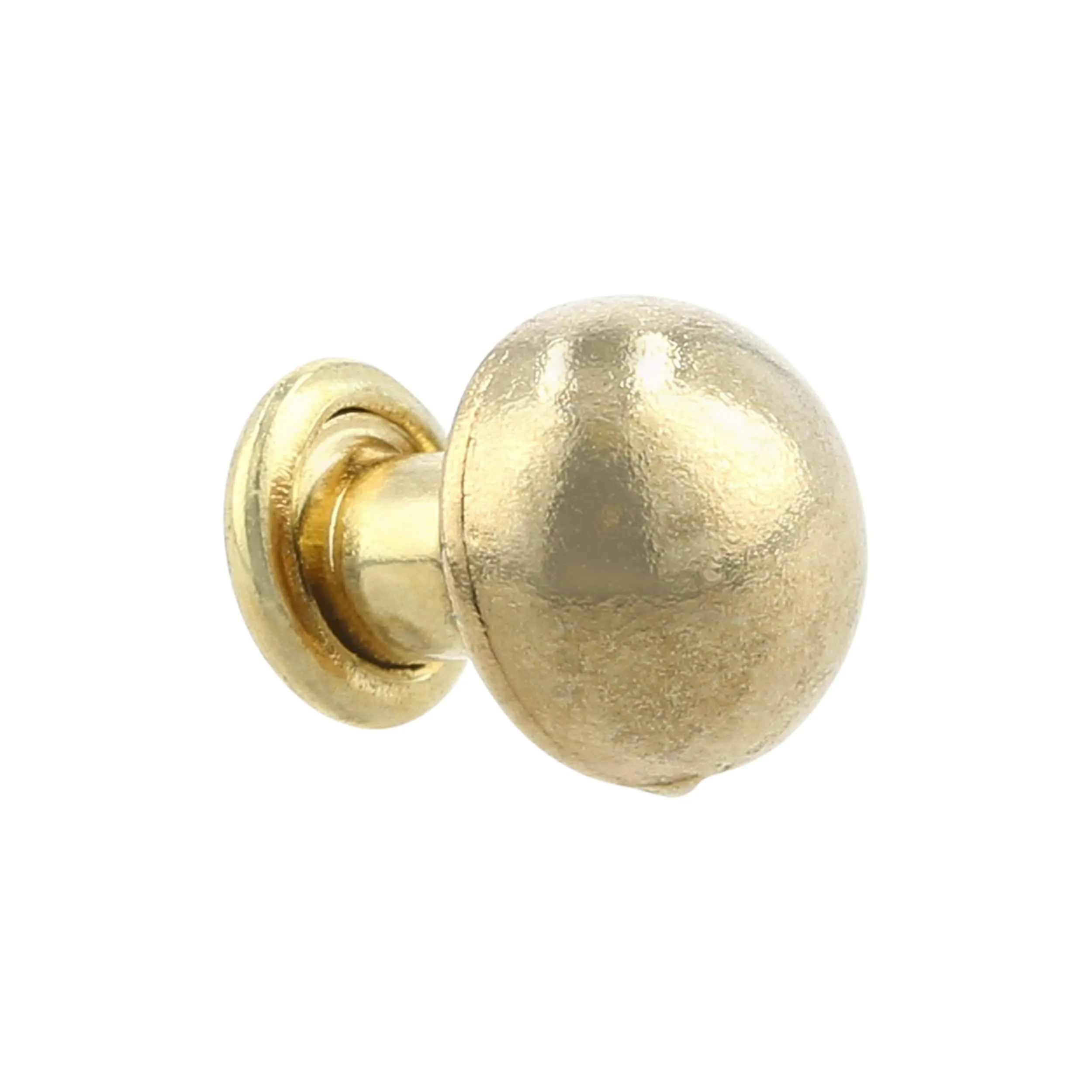 7mm Gold, Dome Top Rivet Stud, Steel - PK5, #P-2593-GOLD