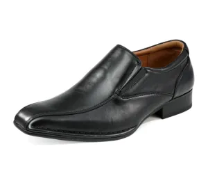 Amali Victor Luxe Moc Toe Loafers Men’s Vegan Leather Black