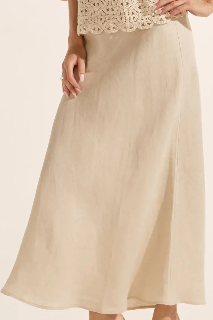 BLEND SKIRT | Pebble