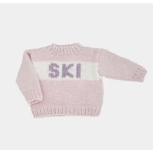 Blueberry Hill Ski Sweater, Baby Pink
