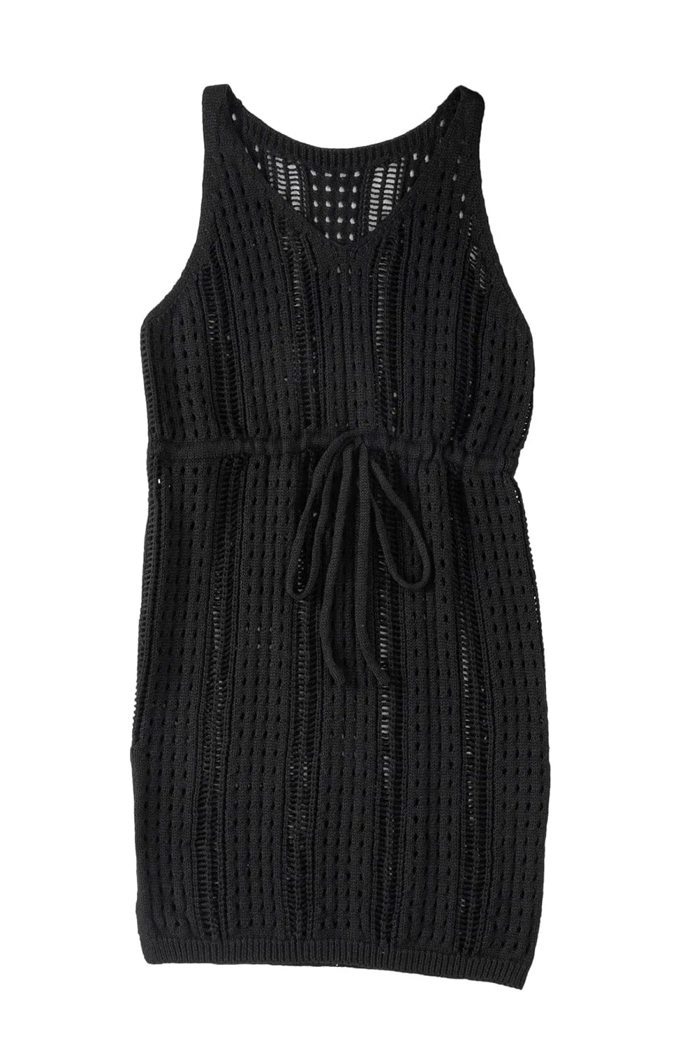 Boho Style Knitted Beach Cover Up