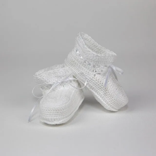 Booties "So Dear" Hand-Crocheted