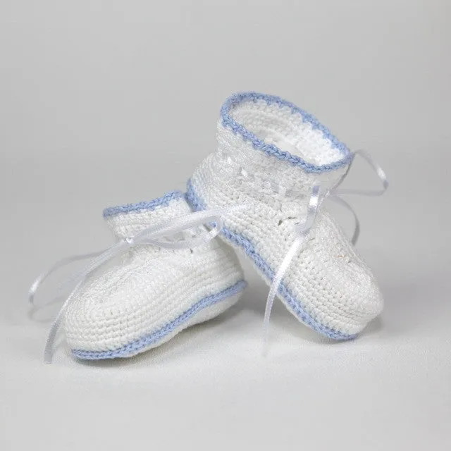 Booties "So Dear" Hand-Crocheted