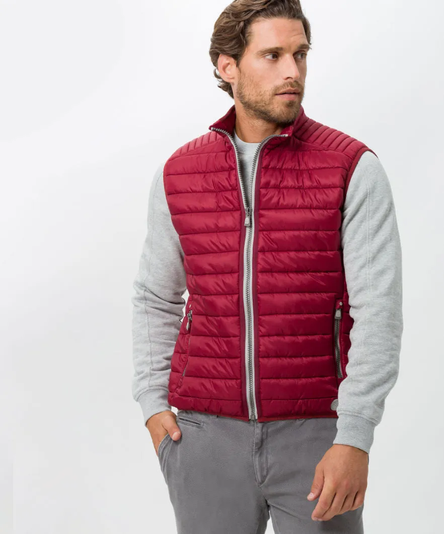 Brax Willis Light Weight Vest - Crimson