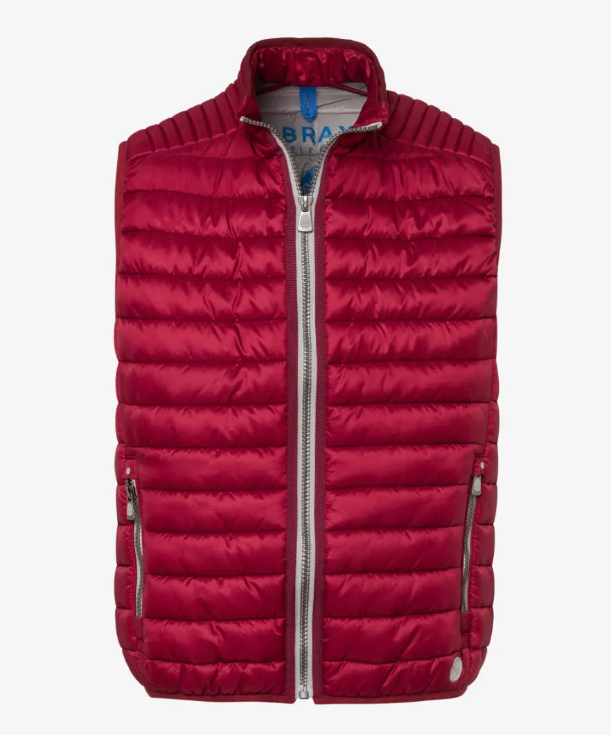 Brax Willis Light Weight Vest - Crimson