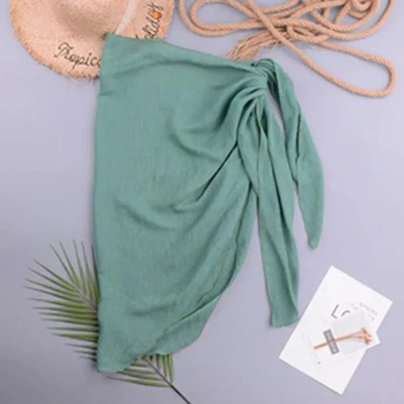 Breezy Summer Beach Bikini Cover-Up Wrap Skirts