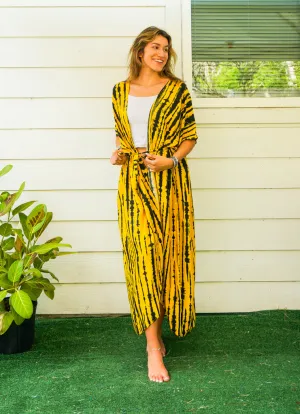 C4688- Shibori Tie Dye Cover Up