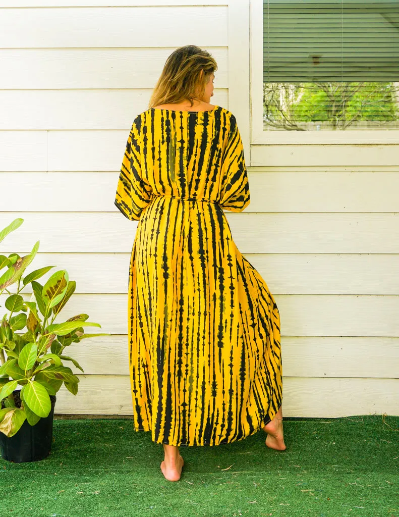 C4688- Shibori Tie Dye Cover Up