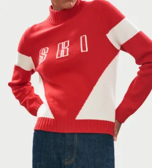 Contrast Ski Sweater