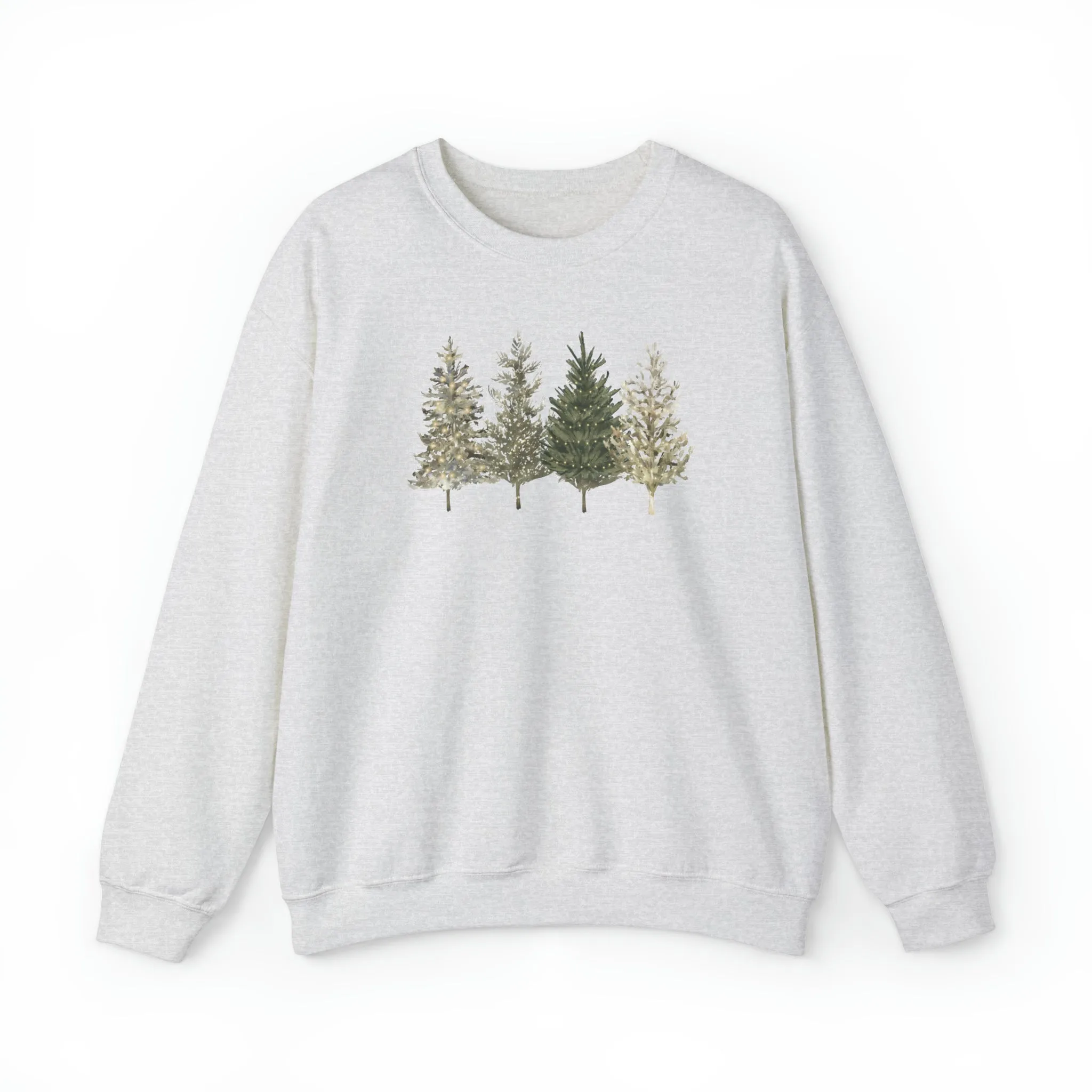 Copy of Christmas Tree Sweatshirt, Christmas Tree Crewneck, Cozy Winter Sweater, Christmas Tree Subtle Holiday Sweatshirt