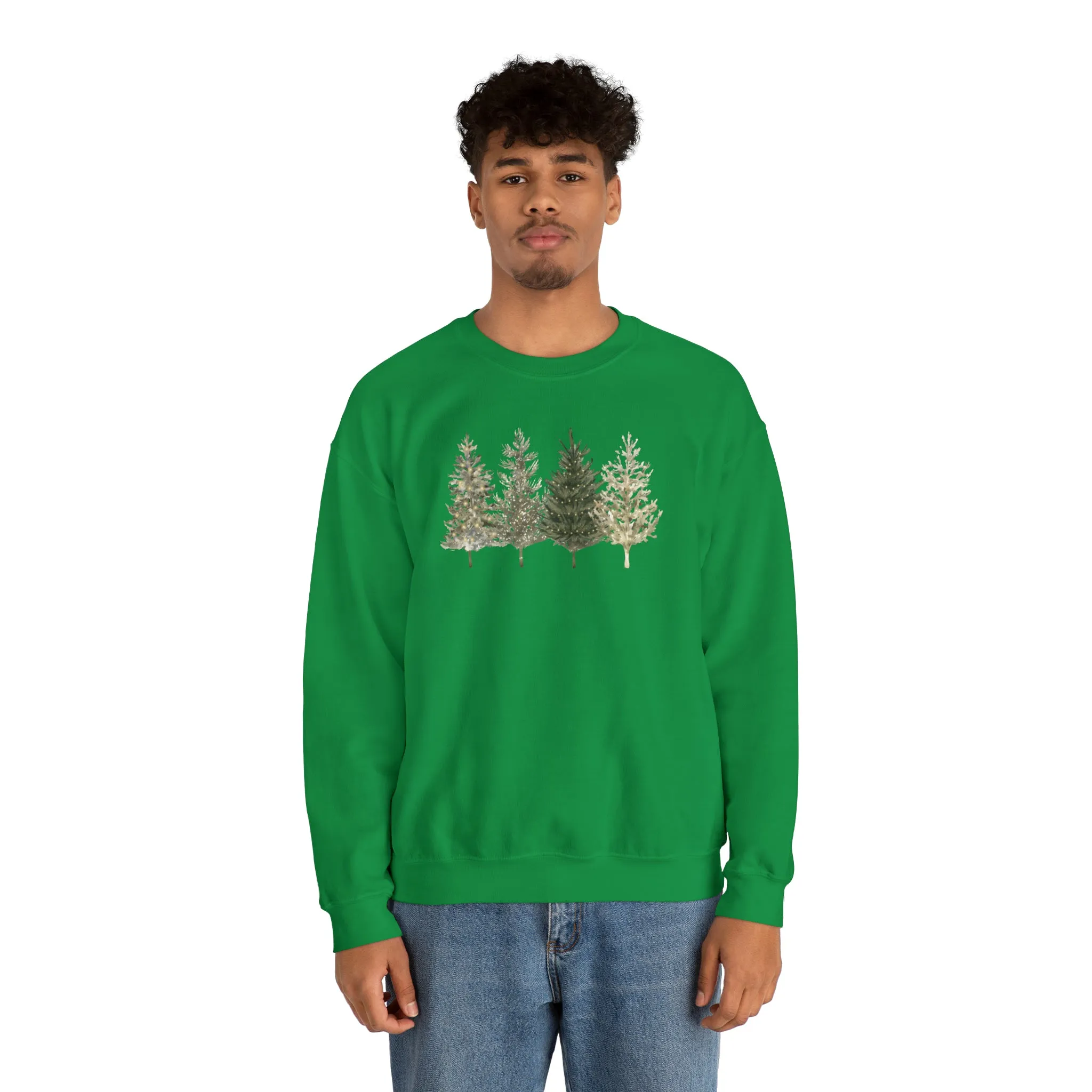 Copy of Christmas Tree Sweatshirt, Christmas Tree Crewneck, Cozy Winter Sweater, Christmas Tree Subtle Holiday Sweatshirt