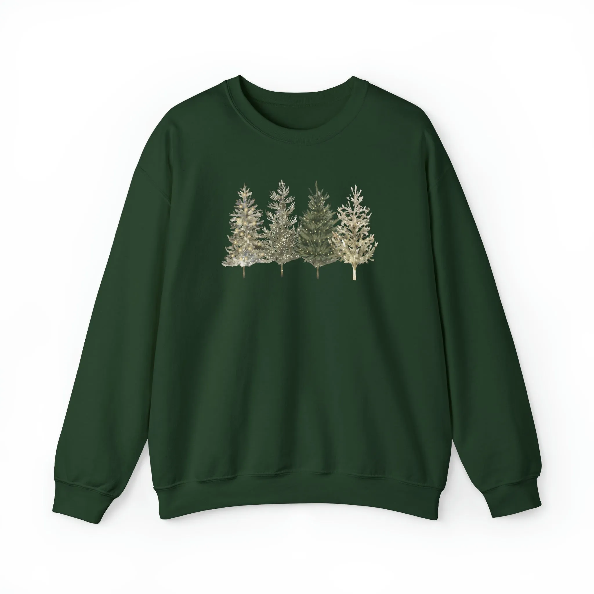 Copy of Christmas Tree Sweatshirt, Christmas Tree Crewneck, Cozy Winter Sweater, Christmas Tree Subtle Holiday Sweatshirt