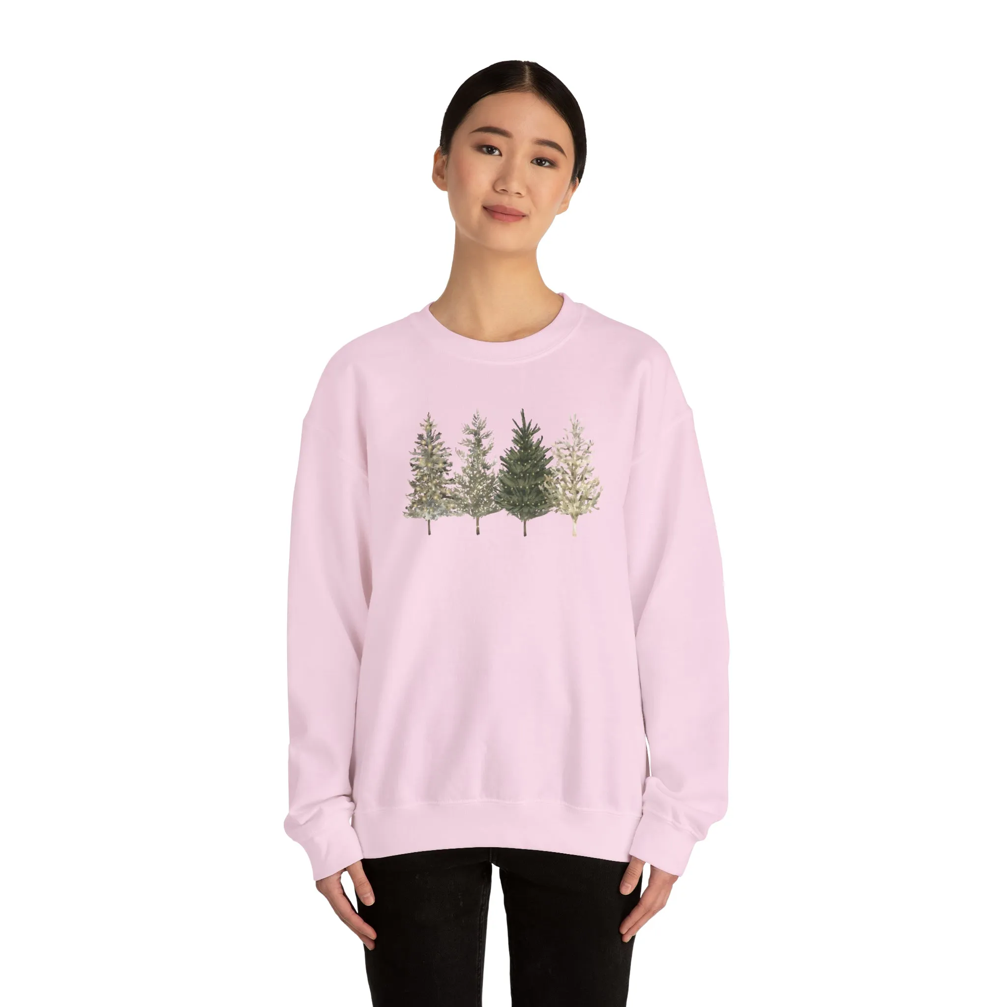 Copy of Christmas Tree Sweatshirt, Christmas Tree Crewneck, Cozy Winter Sweater, Christmas Tree Subtle Holiday Sweatshirt