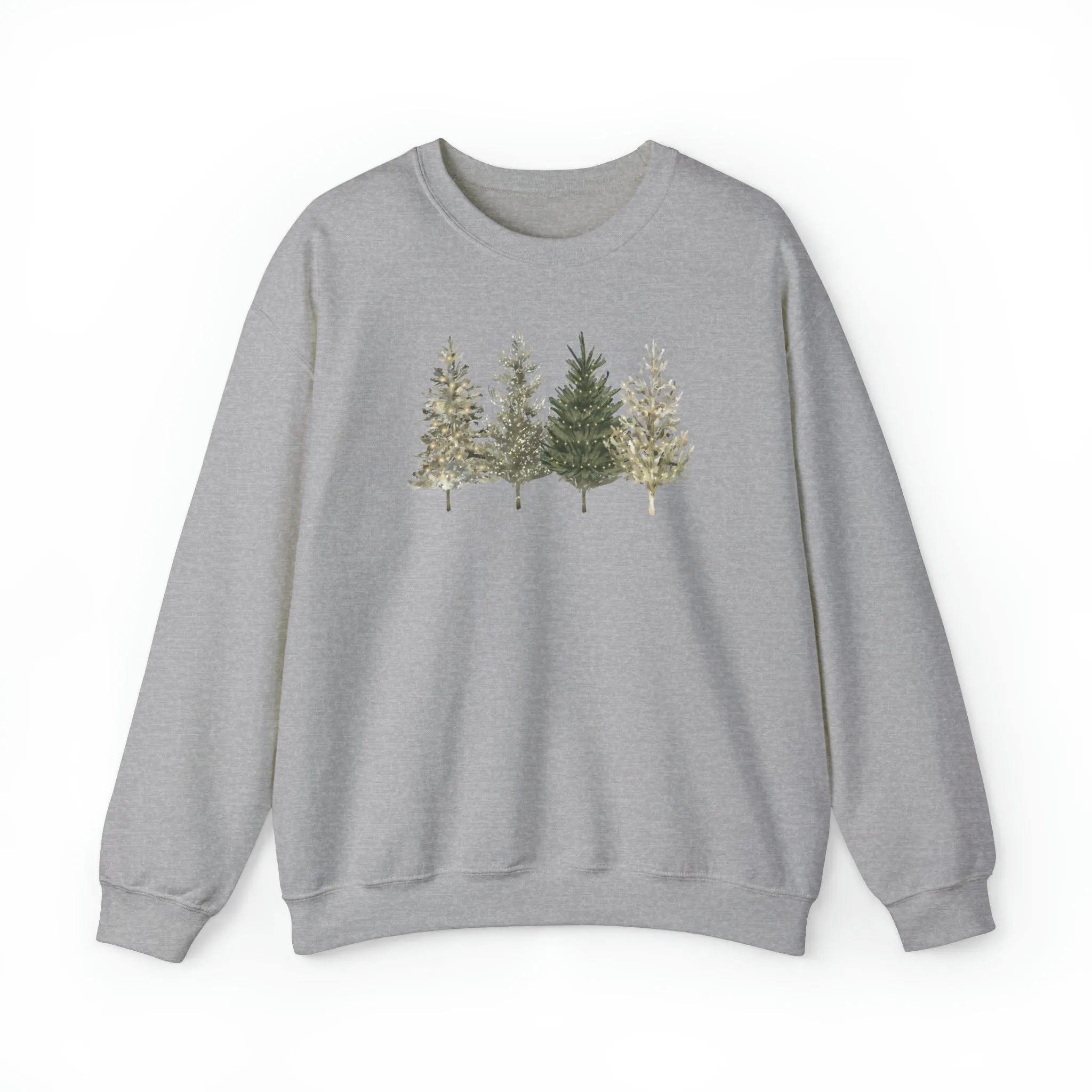 Copy of Christmas Tree Sweatshirt, Christmas Tree Crewneck, Cozy Winter Sweater, Christmas Tree Subtle Holiday Sweatshirt