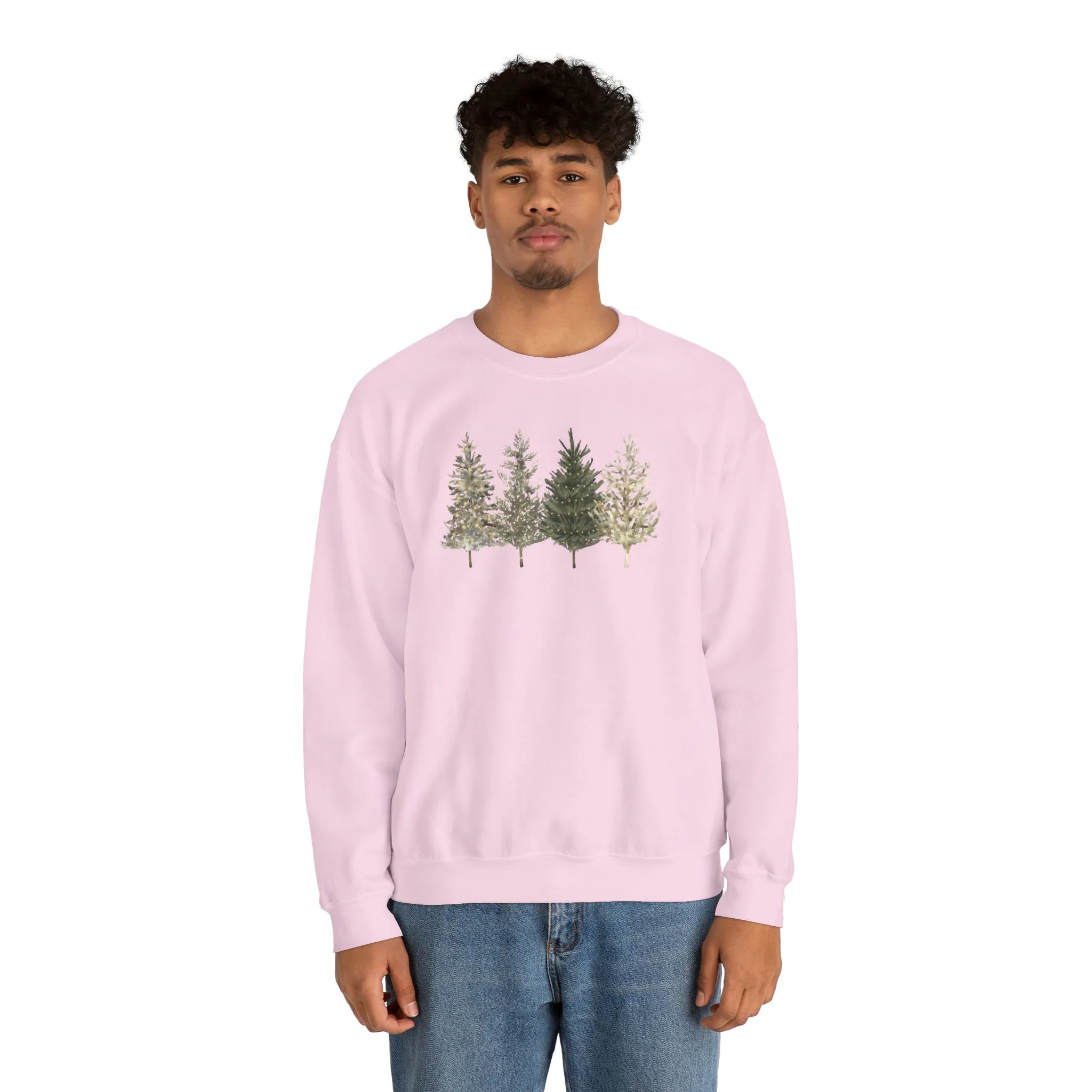 Copy of Christmas Tree Sweatshirt, Christmas Tree Crewneck, Cozy Winter Sweater, Christmas Tree Subtle Holiday Sweatshirt