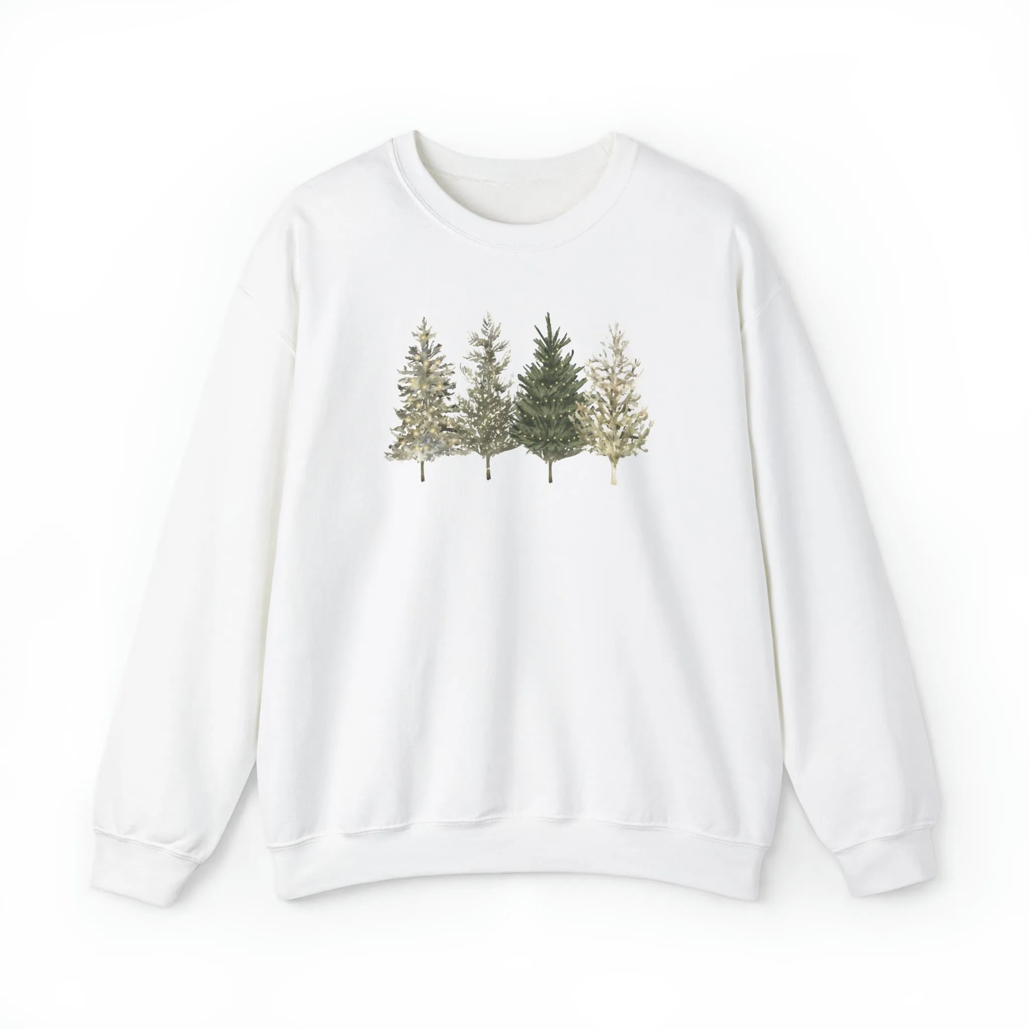 Copy of Christmas Tree Sweatshirt, Christmas Tree Crewneck, Cozy Winter Sweater, Christmas Tree Subtle Holiday Sweatshirt