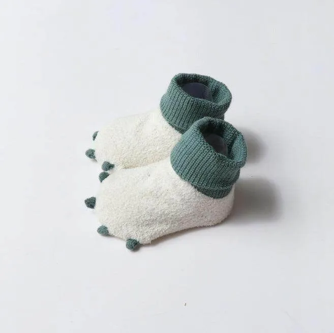 Cozy Velvet Baby Booties