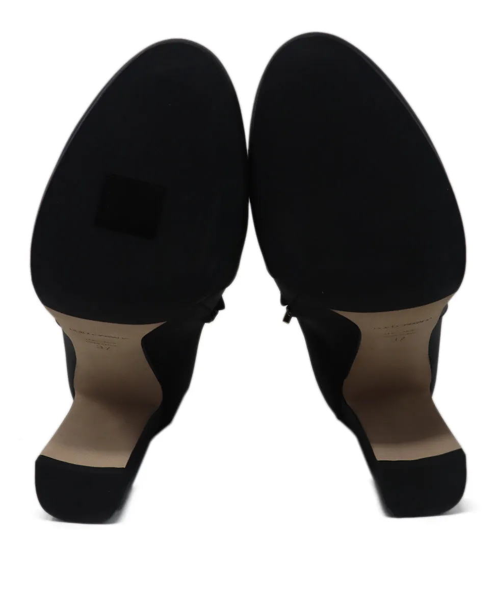 Dolce & Gabbana Black Leather Booties sz 7