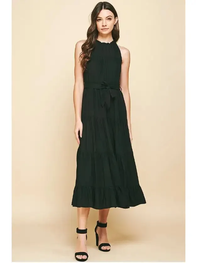 Halter Midi Dress