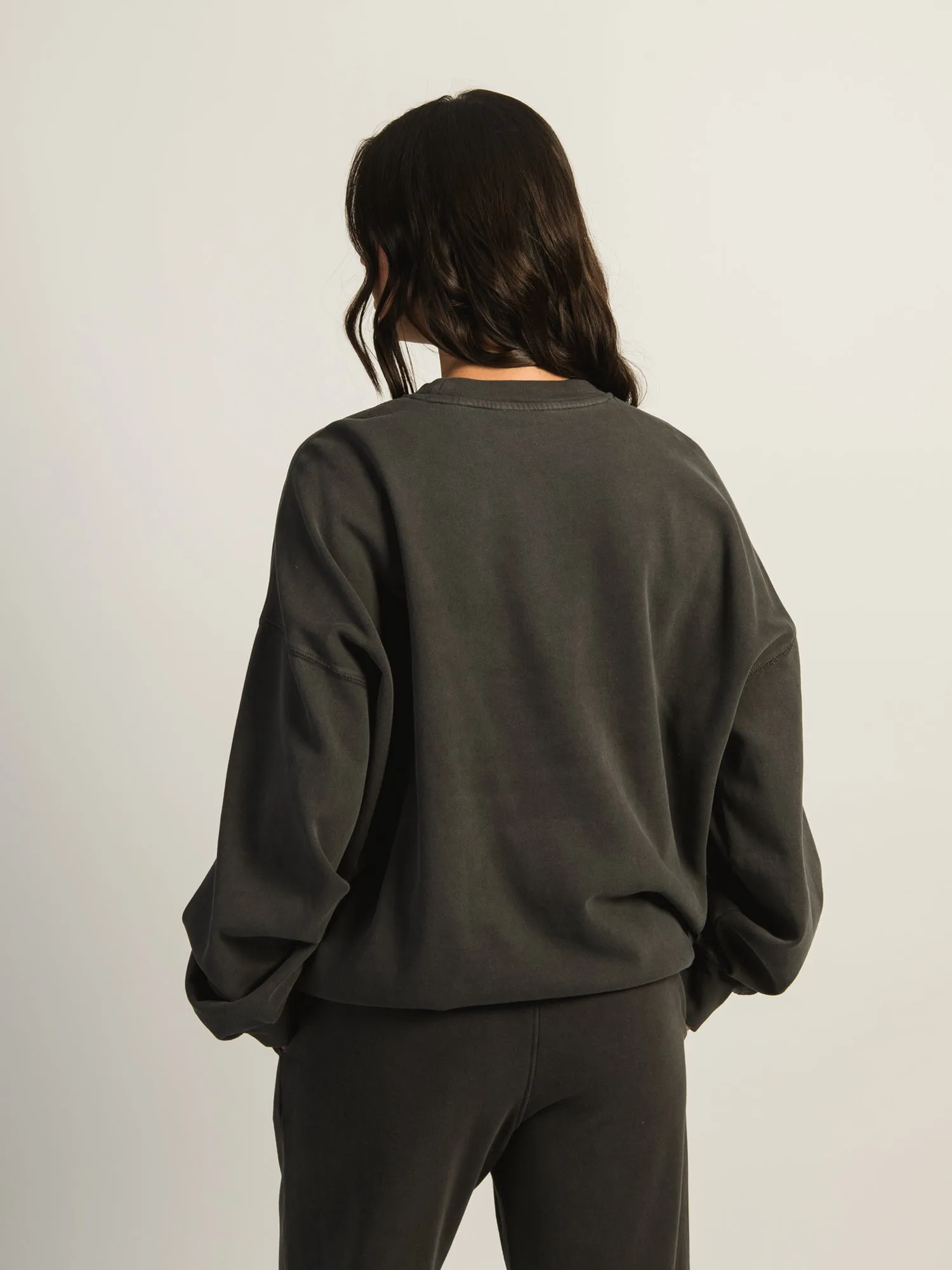 HARLOW MICHELLE CREWNECK - CHARCOAL