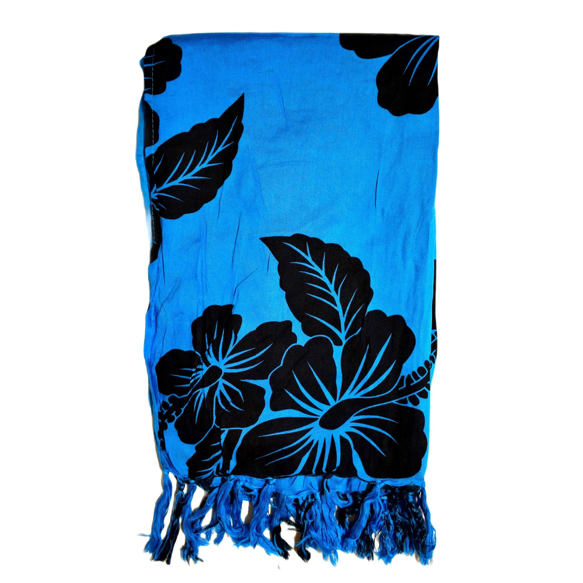 Hibiscus Premium Sarong - Breezy Outfits Swimsuit Beach Wrap Cover Ups