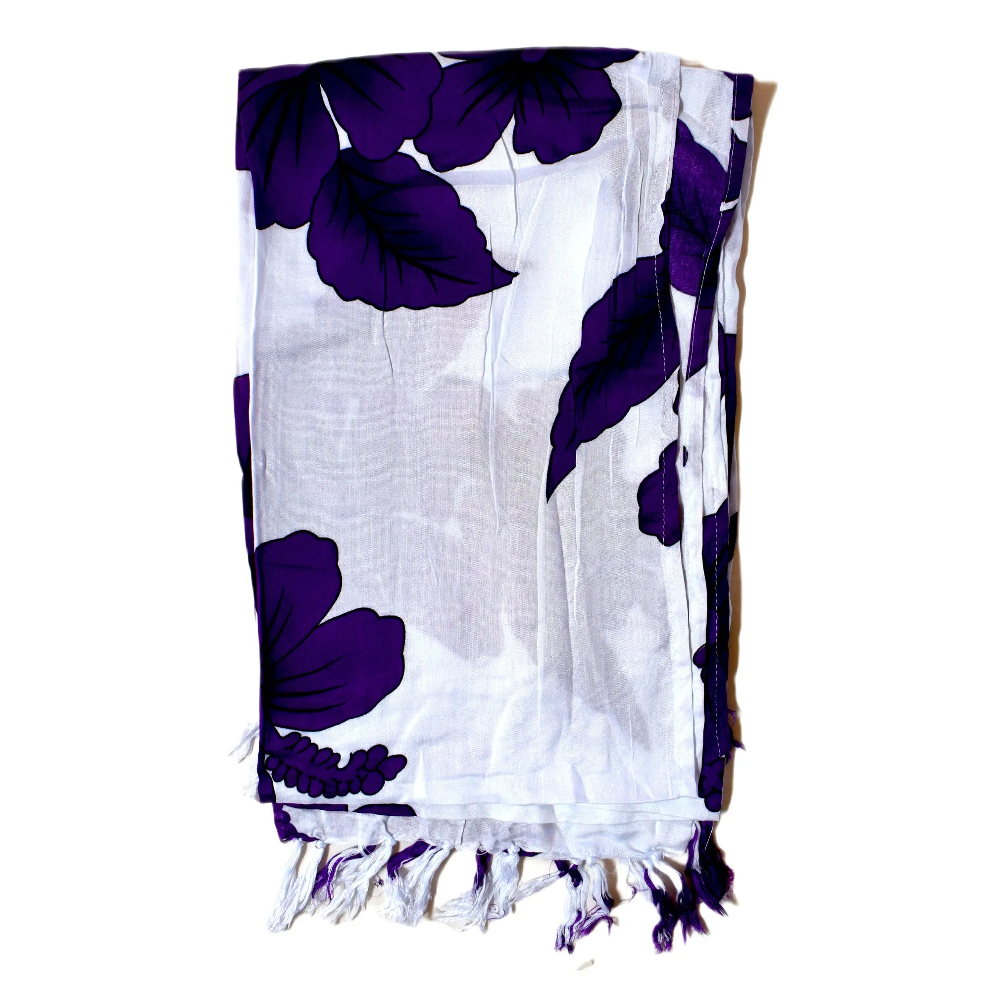 Hibiscus Premium Sarong - Breezy Outfits Swimsuit Beach Wrap Cover Ups