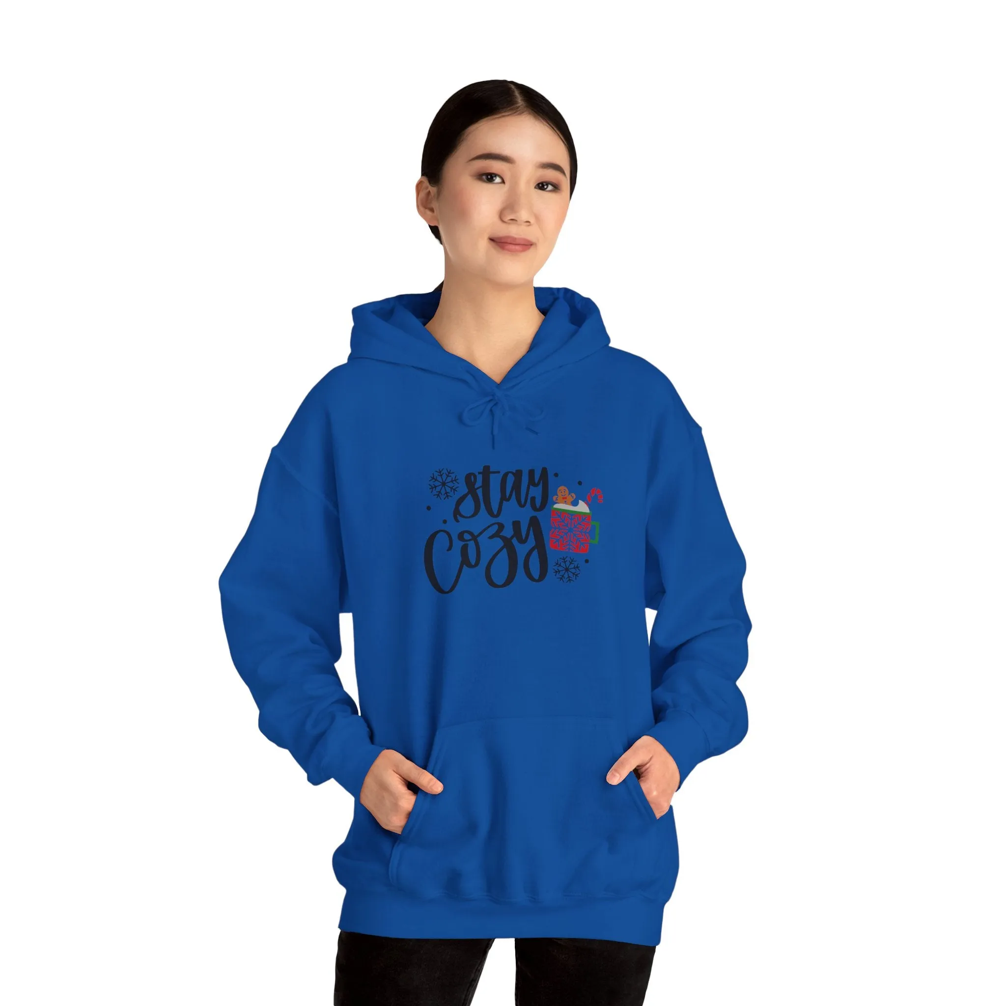 Hoodie Sweatshirt, Christmas Sweatshirt, cozy vibes sweatshirt, Stay Cozy, Winter hoodie, Christmas hoodie