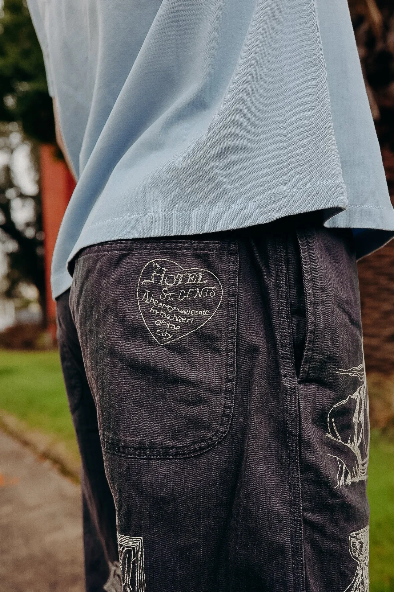Hotel Pant- Navy