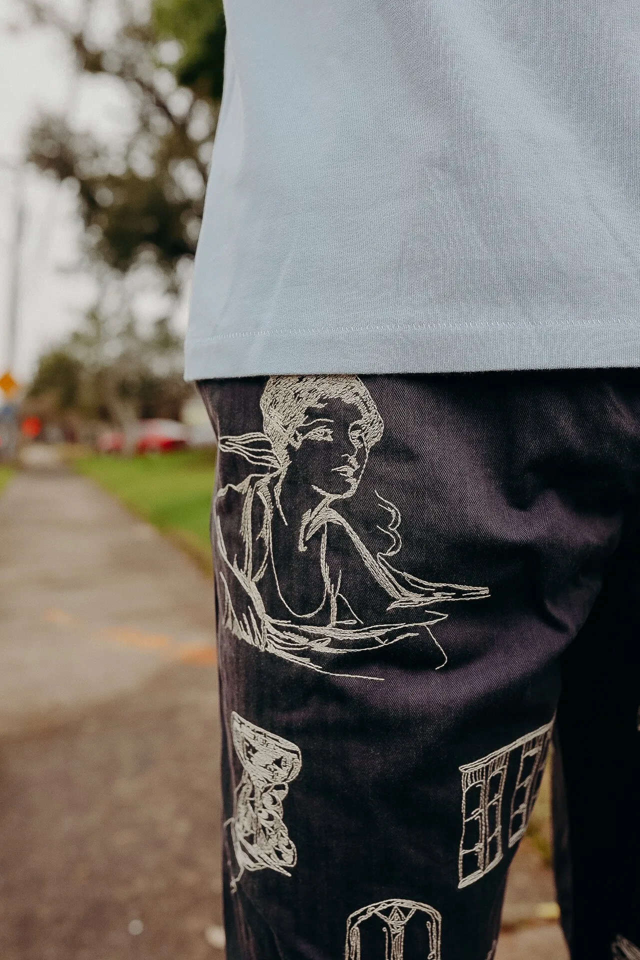 Hotel Pant- Navy