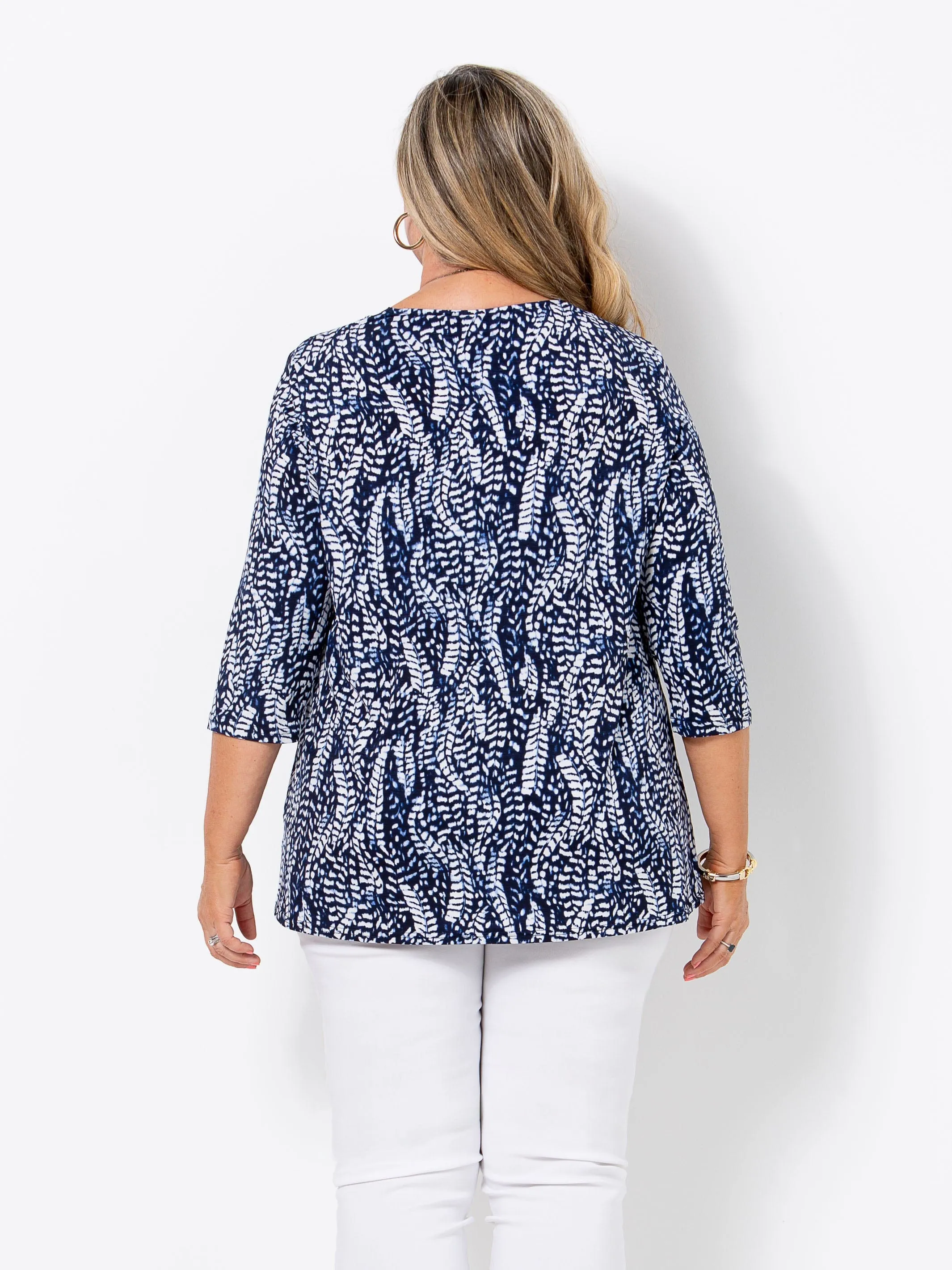 Indigo Batik Top