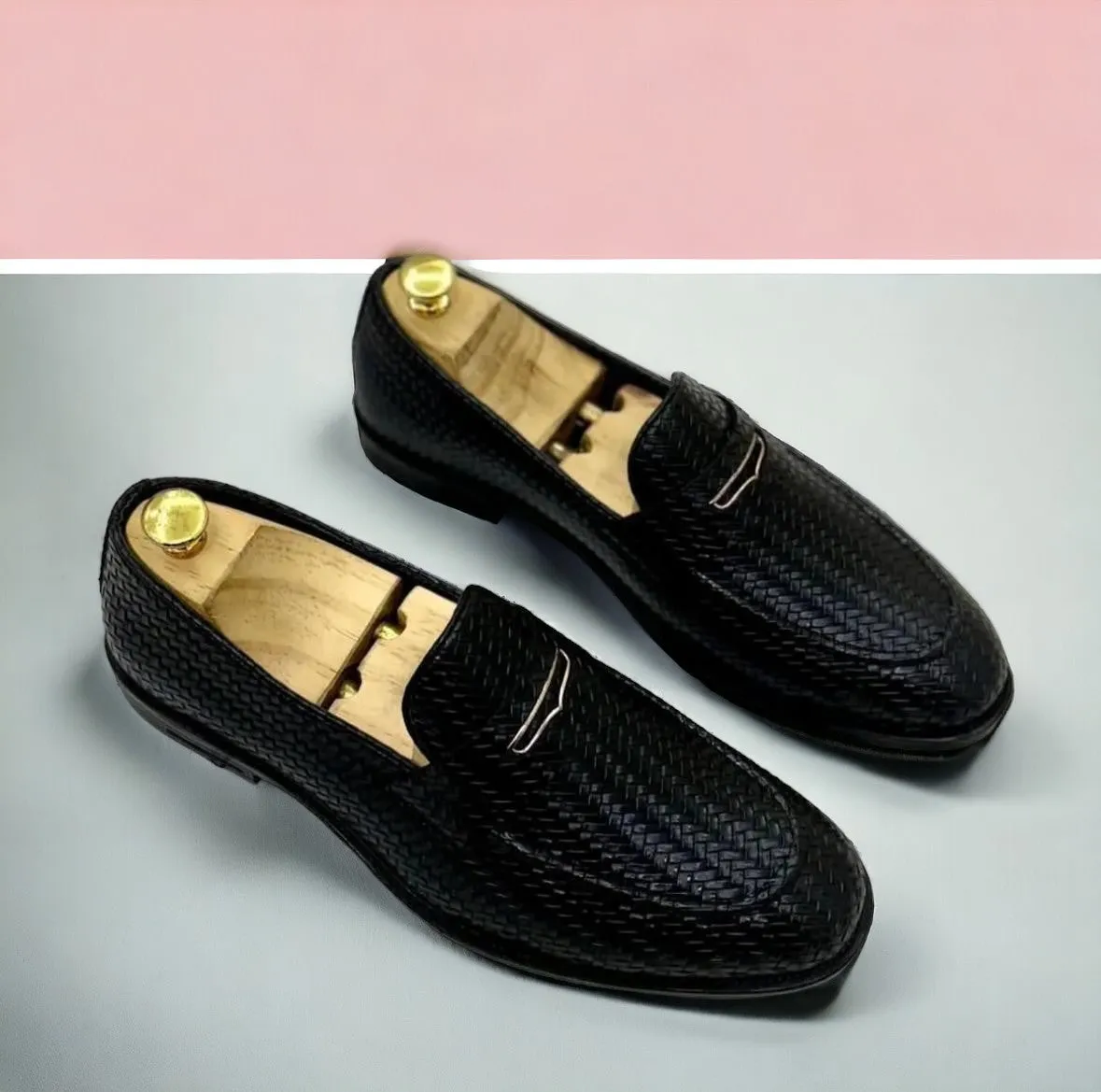 Jack Marc Premium Croco Loafers for Men