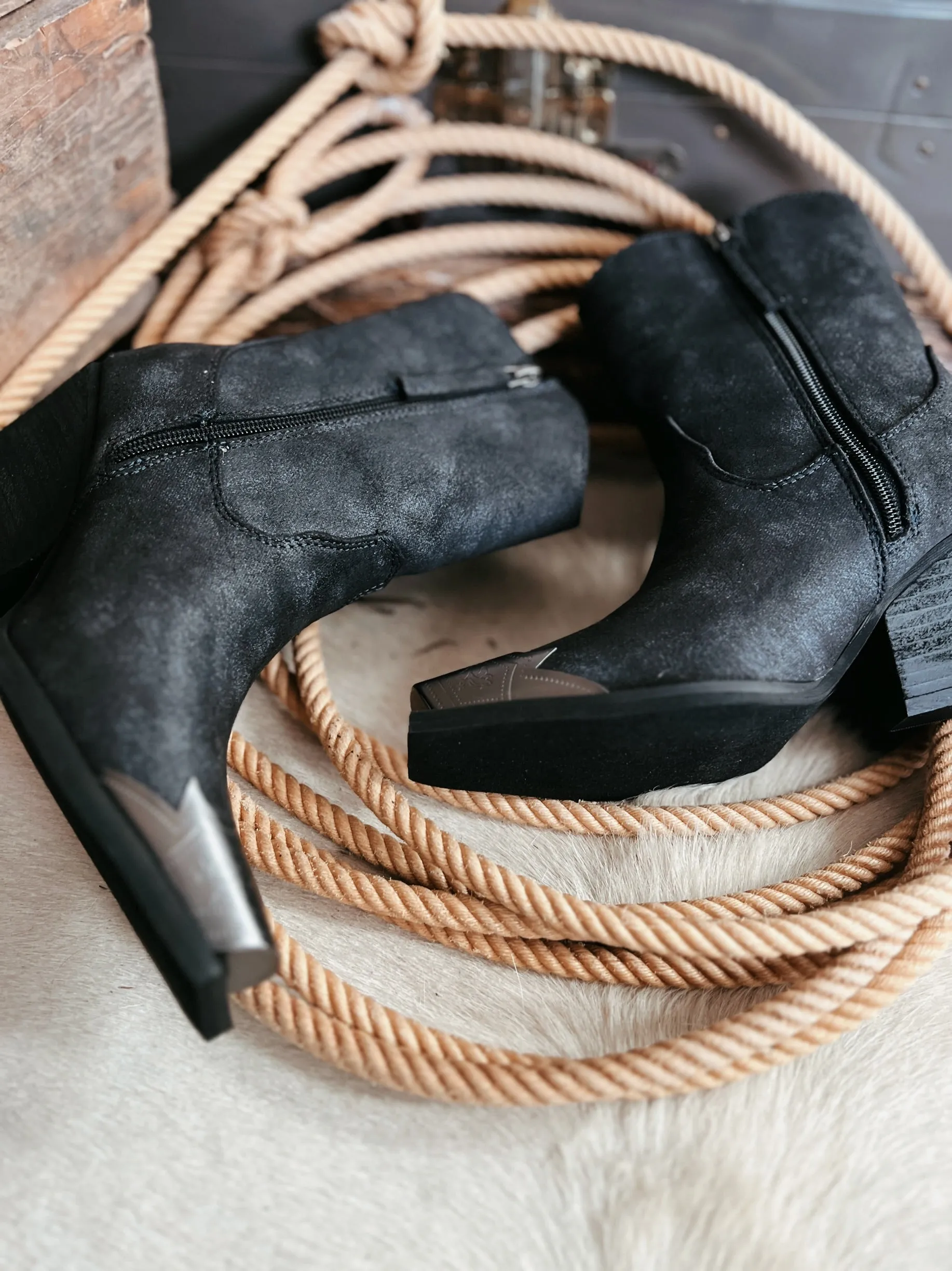 Jimi Black Booties