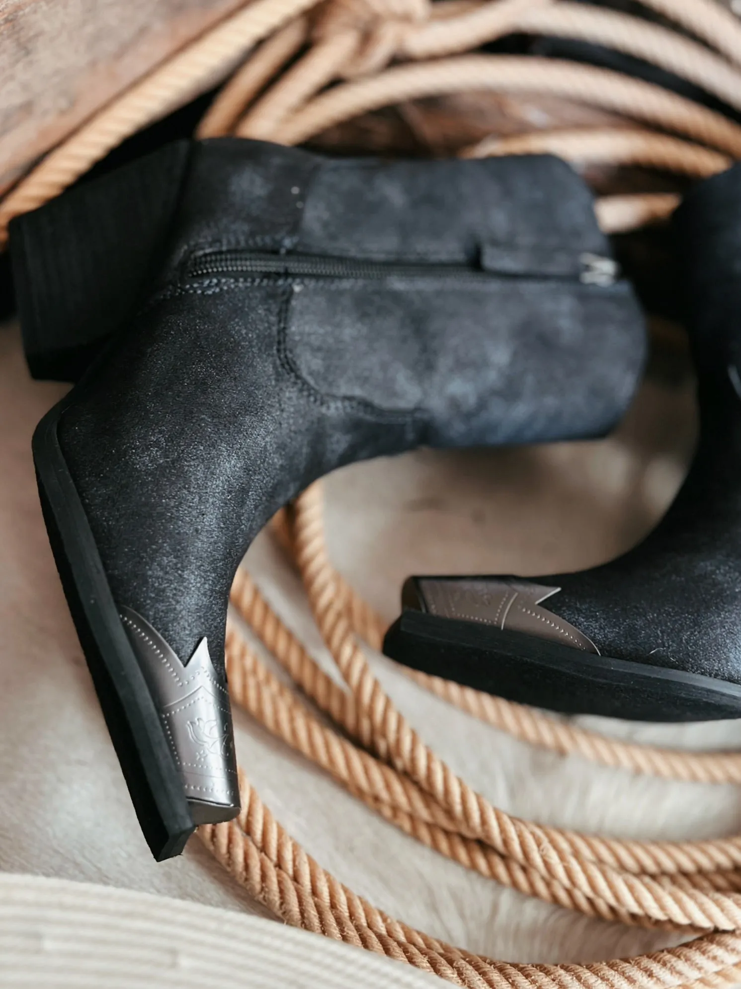 Jimi Black Booties