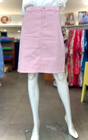 Jump Blush Denim Skirt