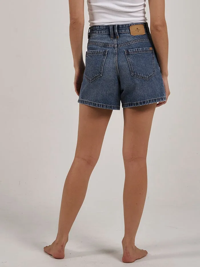 Khloe Short - Weathered Blue