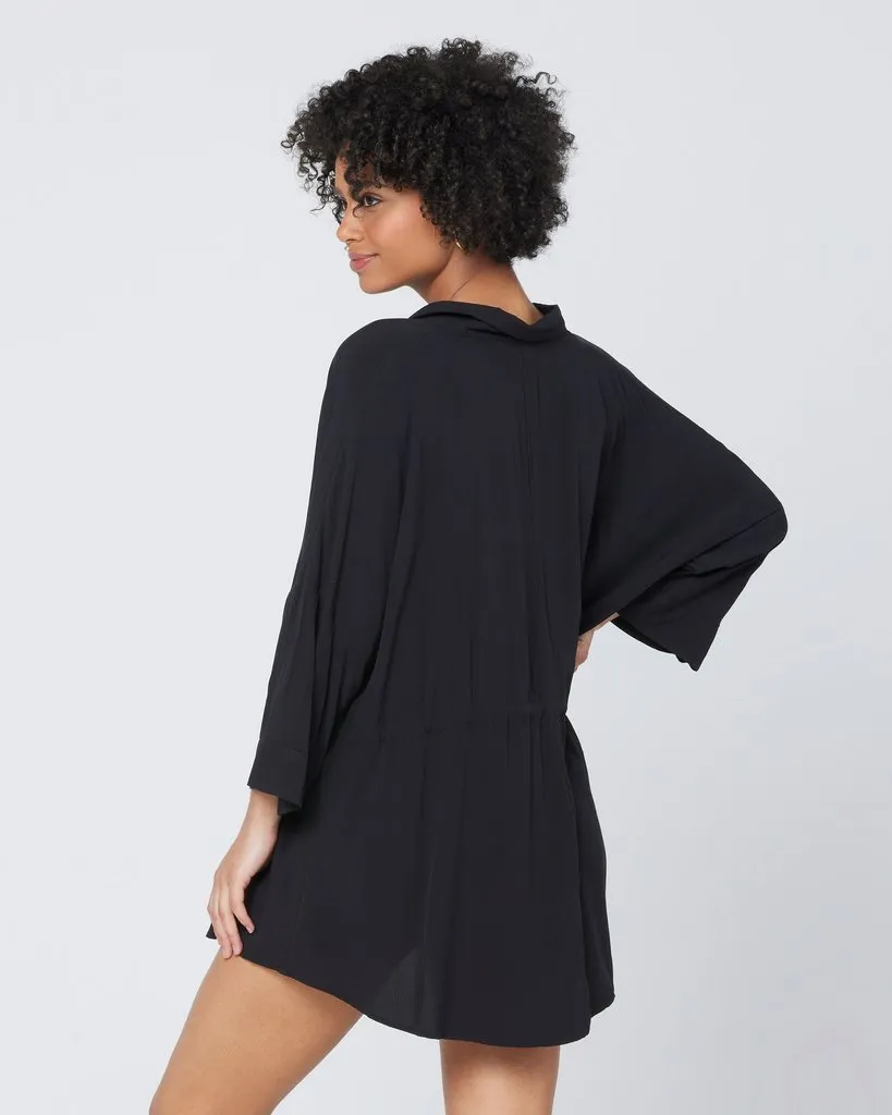L*SPACE Black Pacifica Tunic