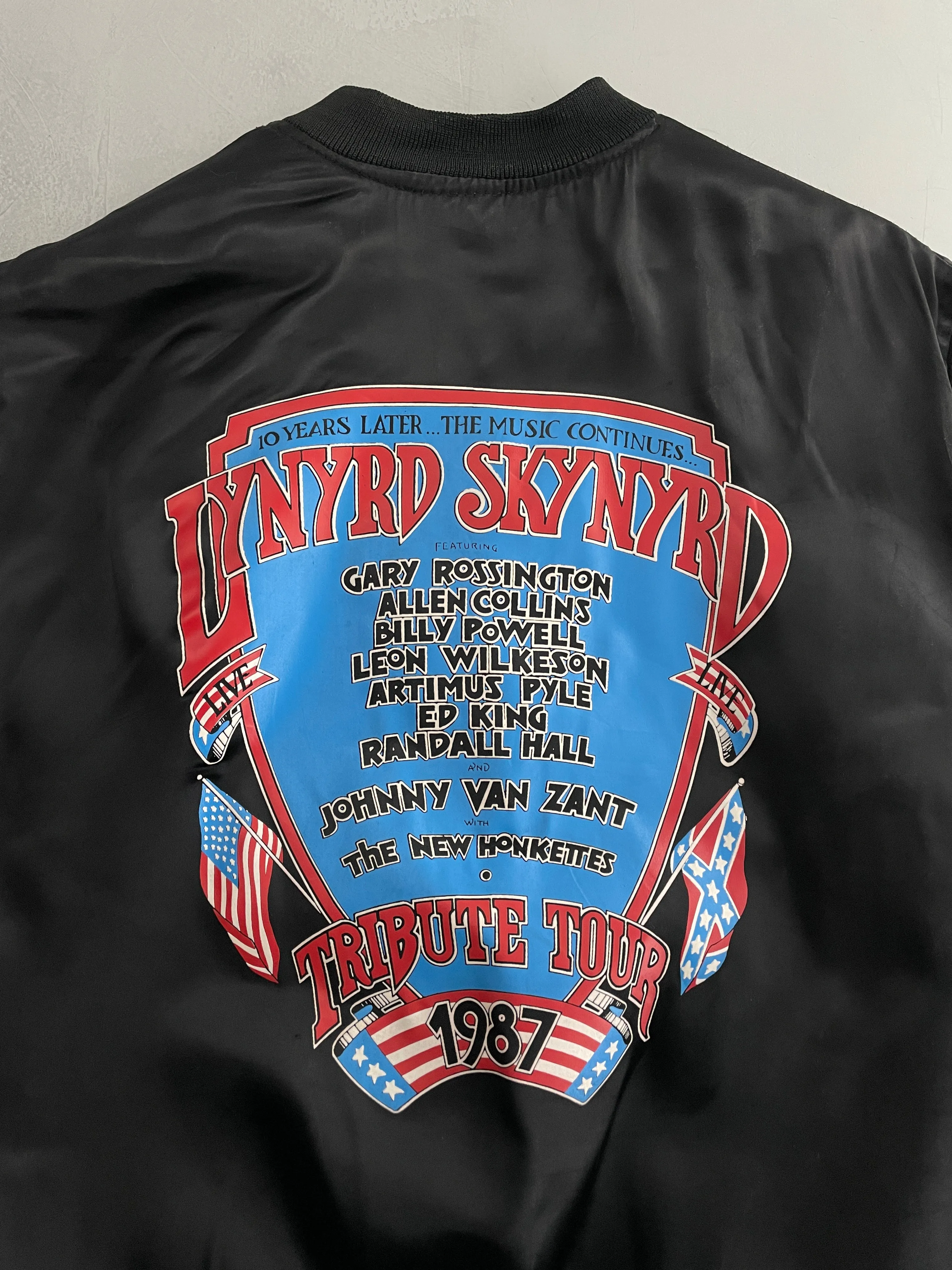 Lynyrd Skynyrd 'Tribute Tour' Satin Vest [L/XL]