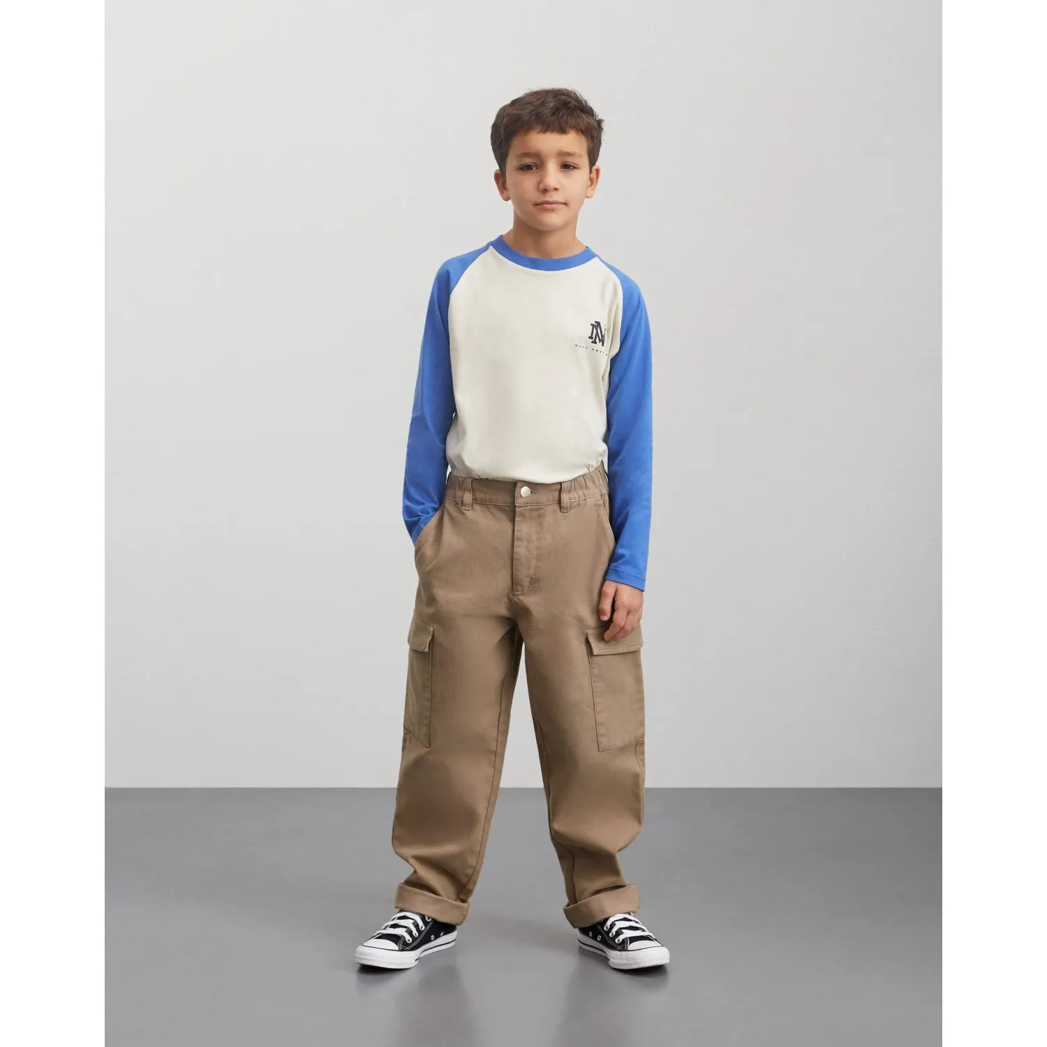 Mads Nørgaard Lead Gray Soft Canvas Cargoni Pants