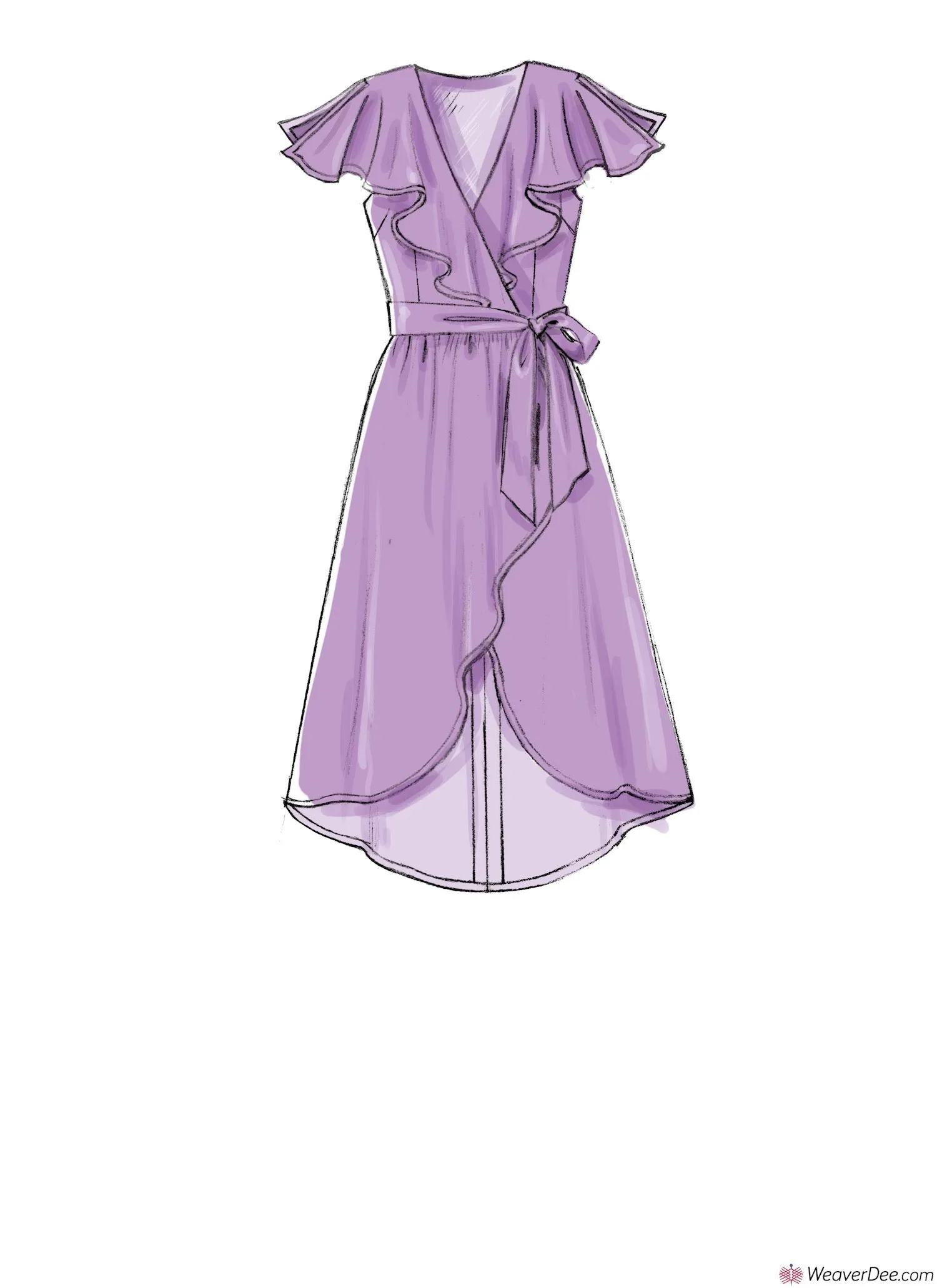 McCall's Pattern M7801 Misses' Dresses & Belt