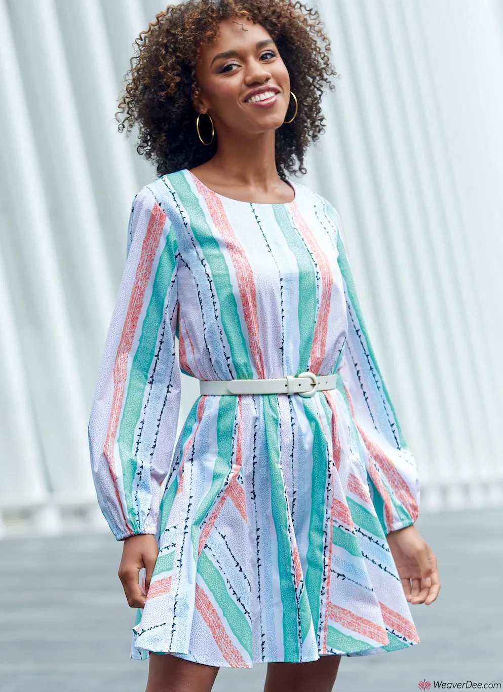 McCall's Pattern M8178 Misses' Dresses & Belt #LaurenMcCalls