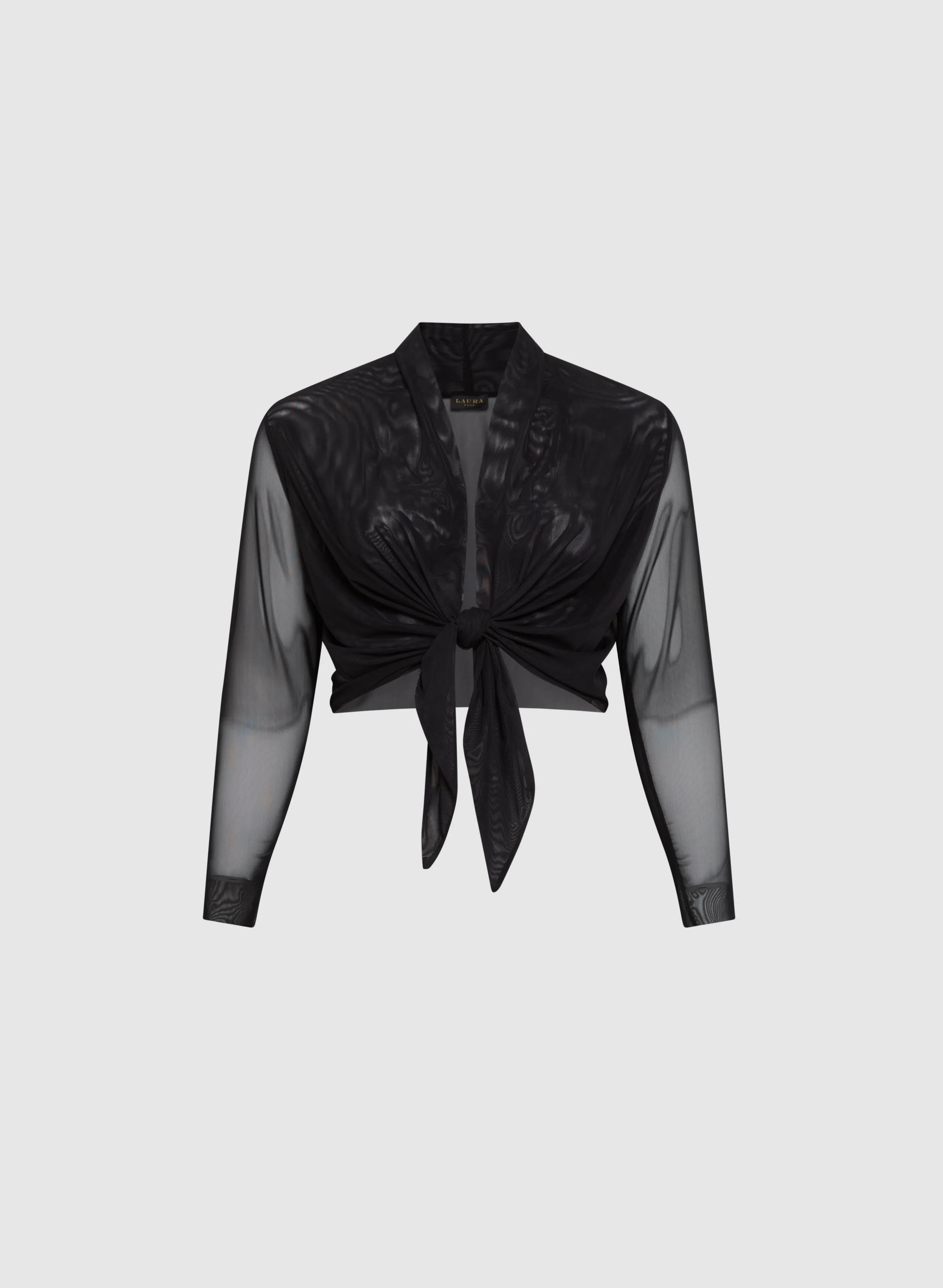 Mesh Long Sleeve Bolero