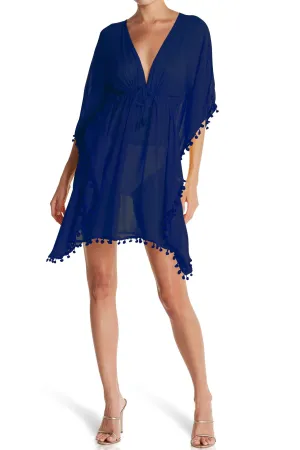 Navy Blue Cover Up