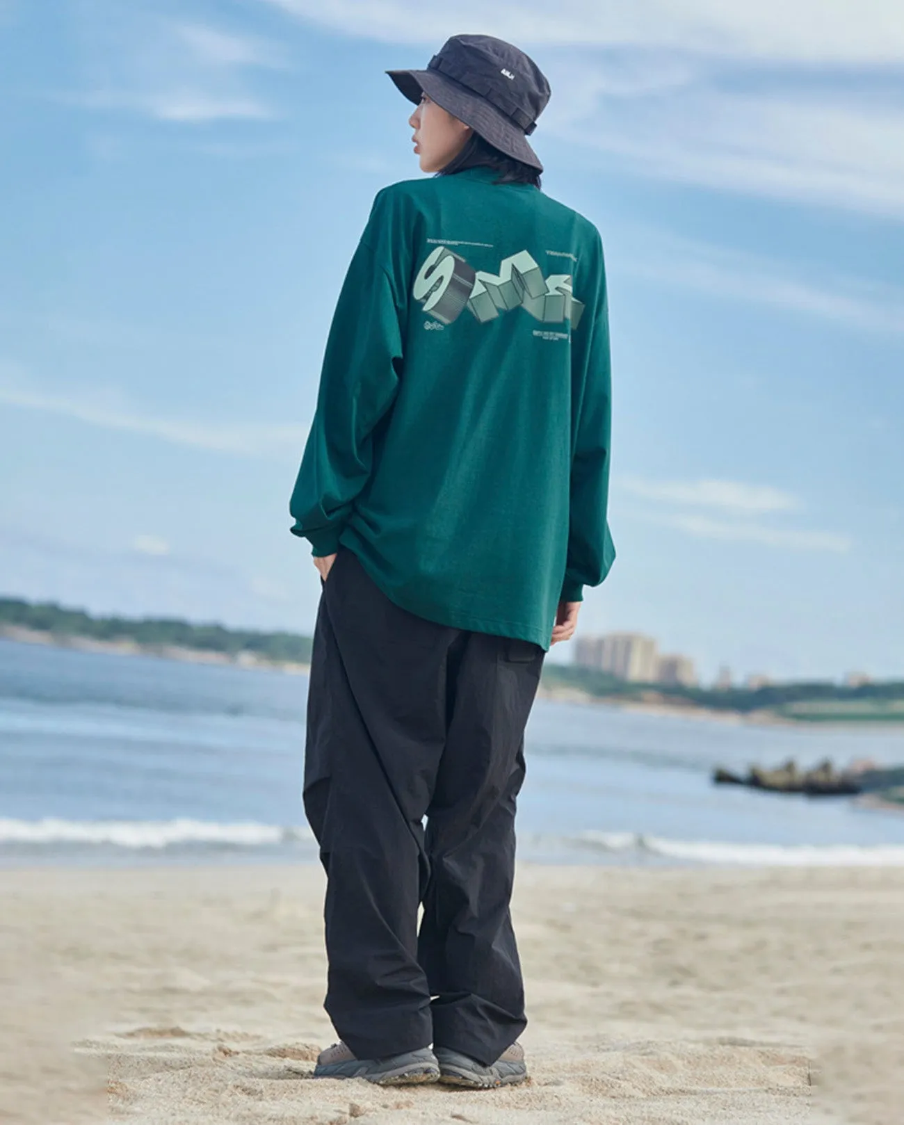 NYLON EASY PANTS W686