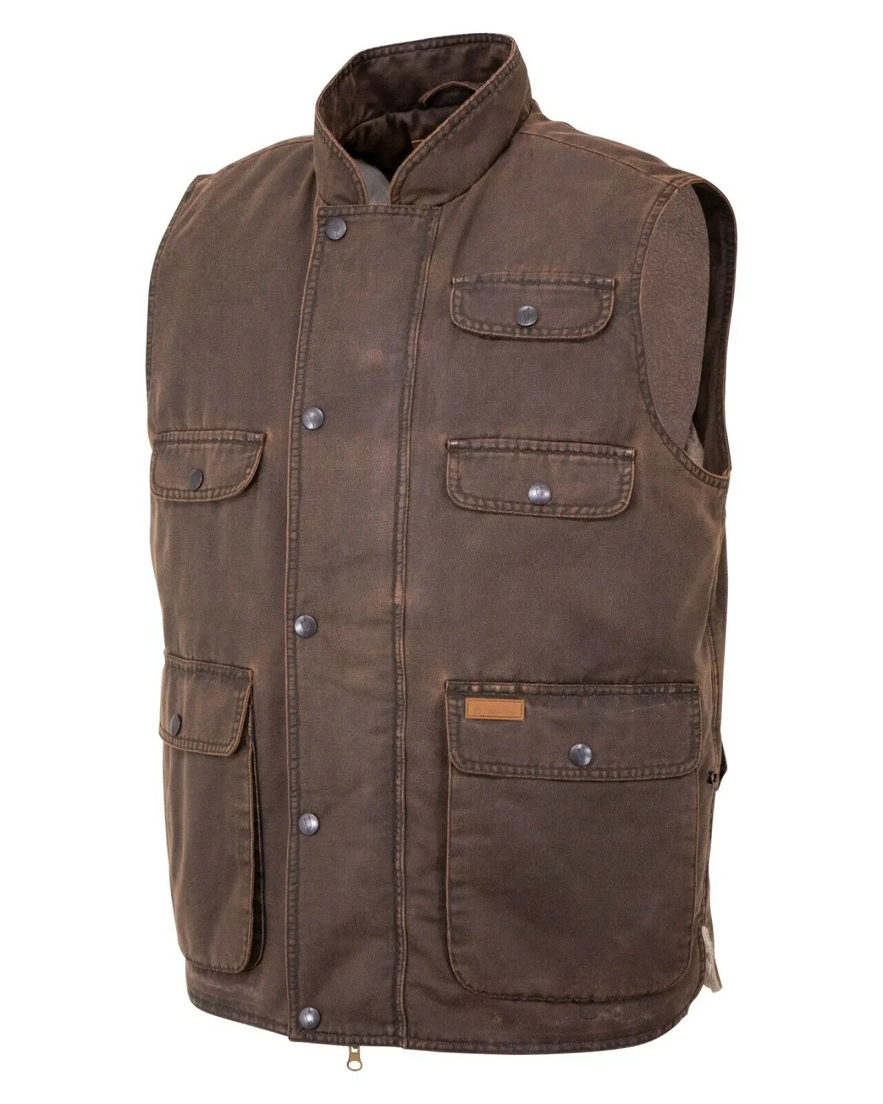 Outback Trading Company® Men's Cobar Brown Vests 29742-BRN