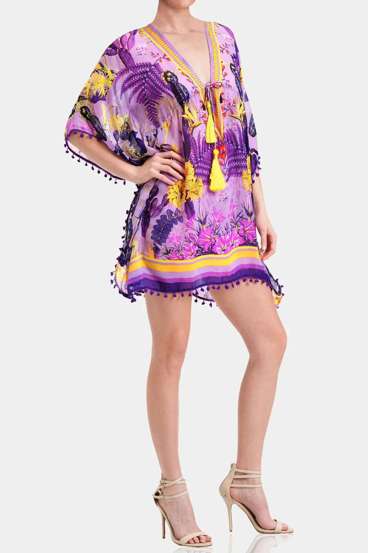 Purple Beach Coverup for Women