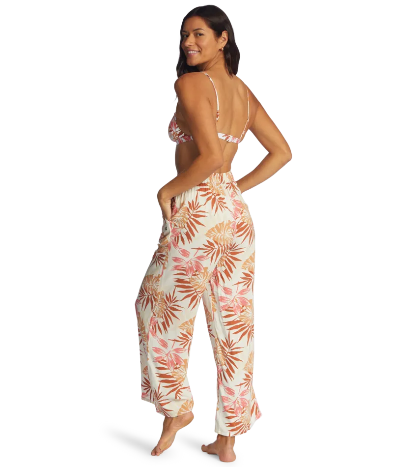 Roxy Midnight Avenue Pants-Snow White
