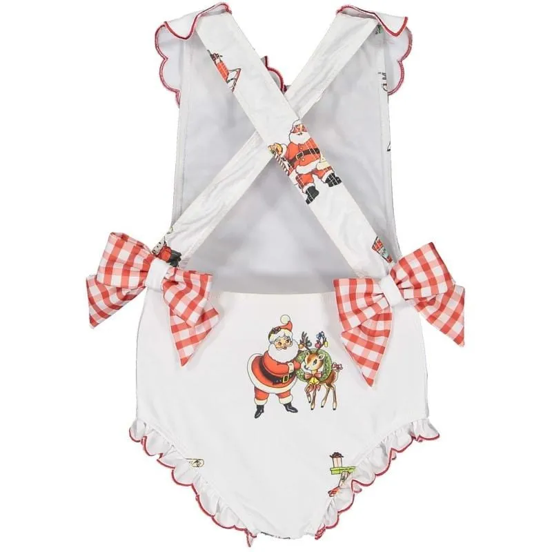 SAL & PIMENTA - Santa Print Swimsuit