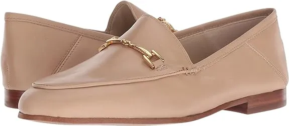 Sam Edelman Loraine Classic Rose Nude Leather Almond Toe Slip On Fashion Loafers
