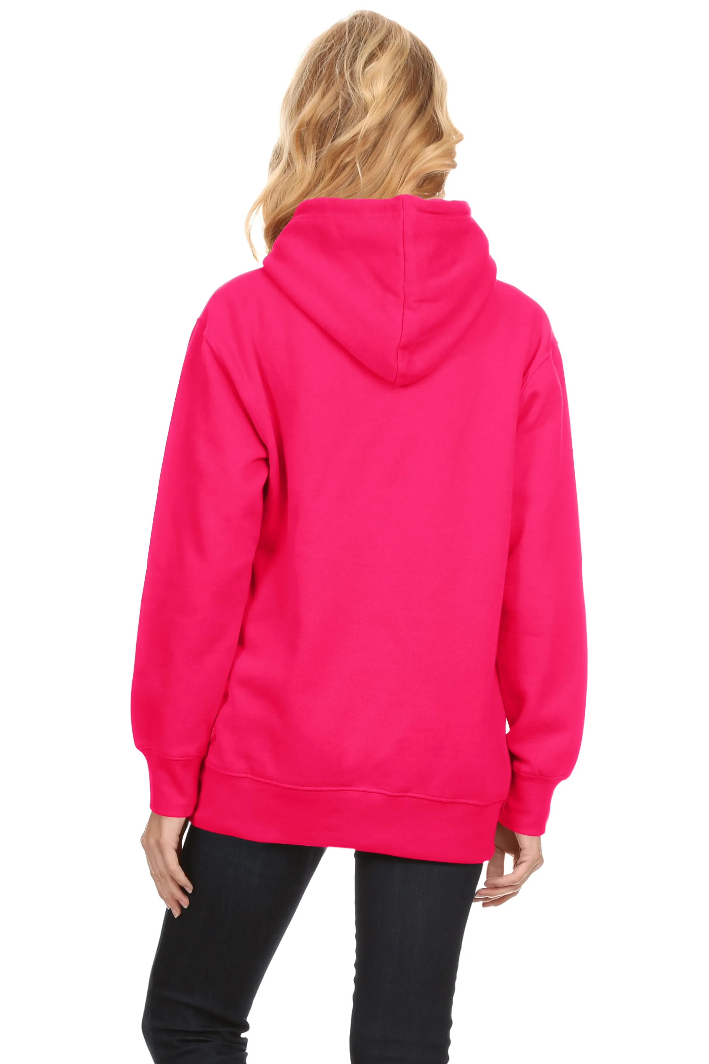 Simlu Plus Size Fleece Pullover Hoodies Oversized Sweater Sweatshirts
