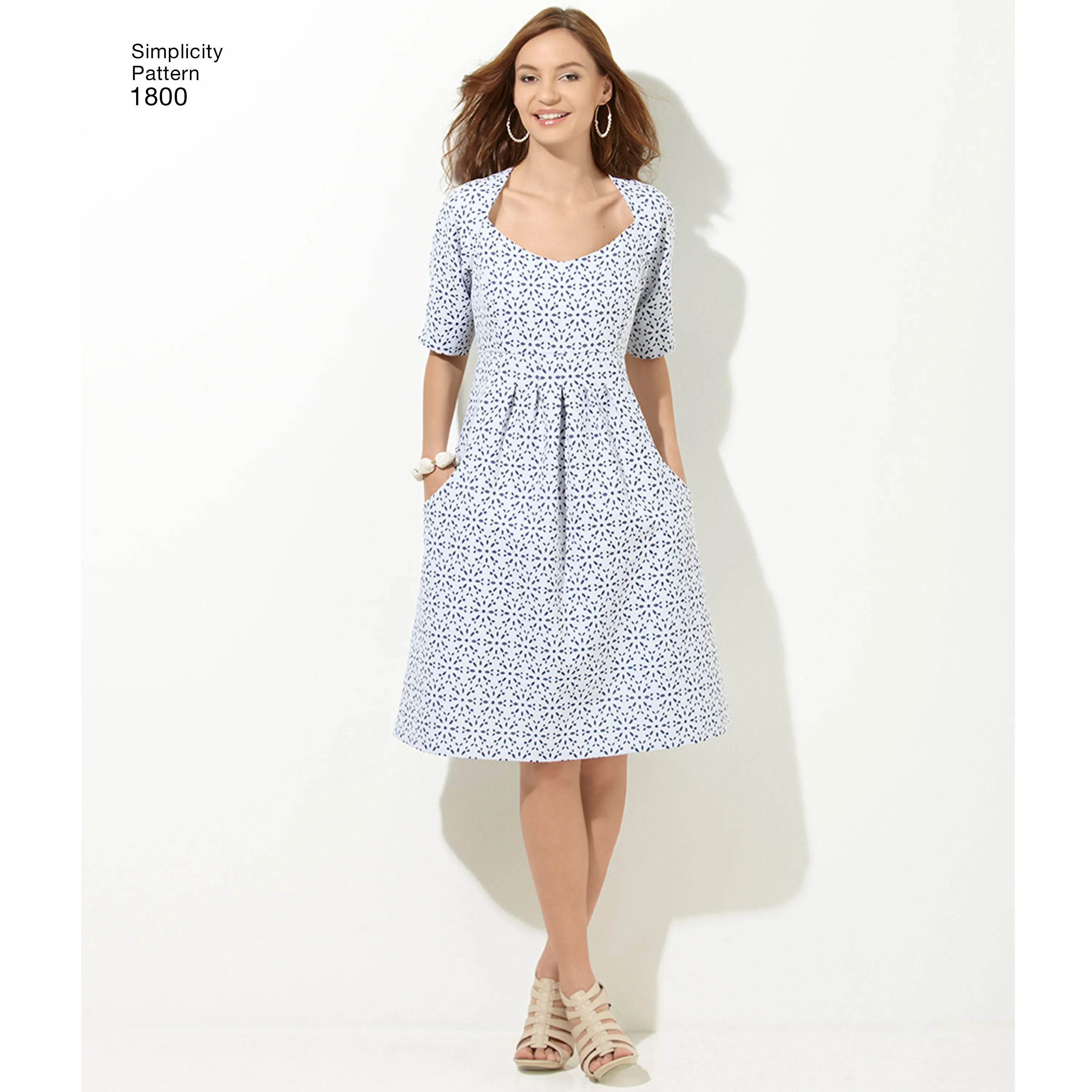 Simplicity Pattern 1800 Women's & Plus Size Amazing Fit Dresses